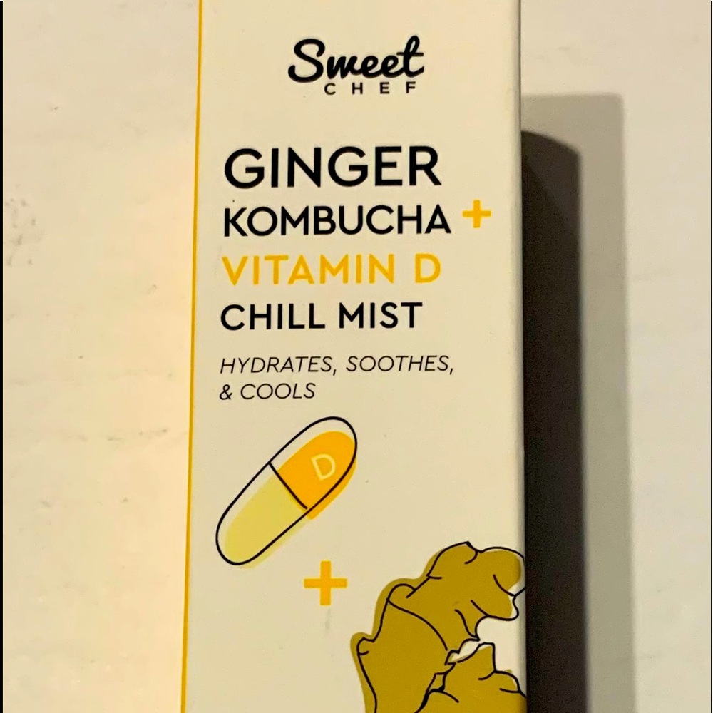 Sweet chef ginger kombucha + vitamin D mist